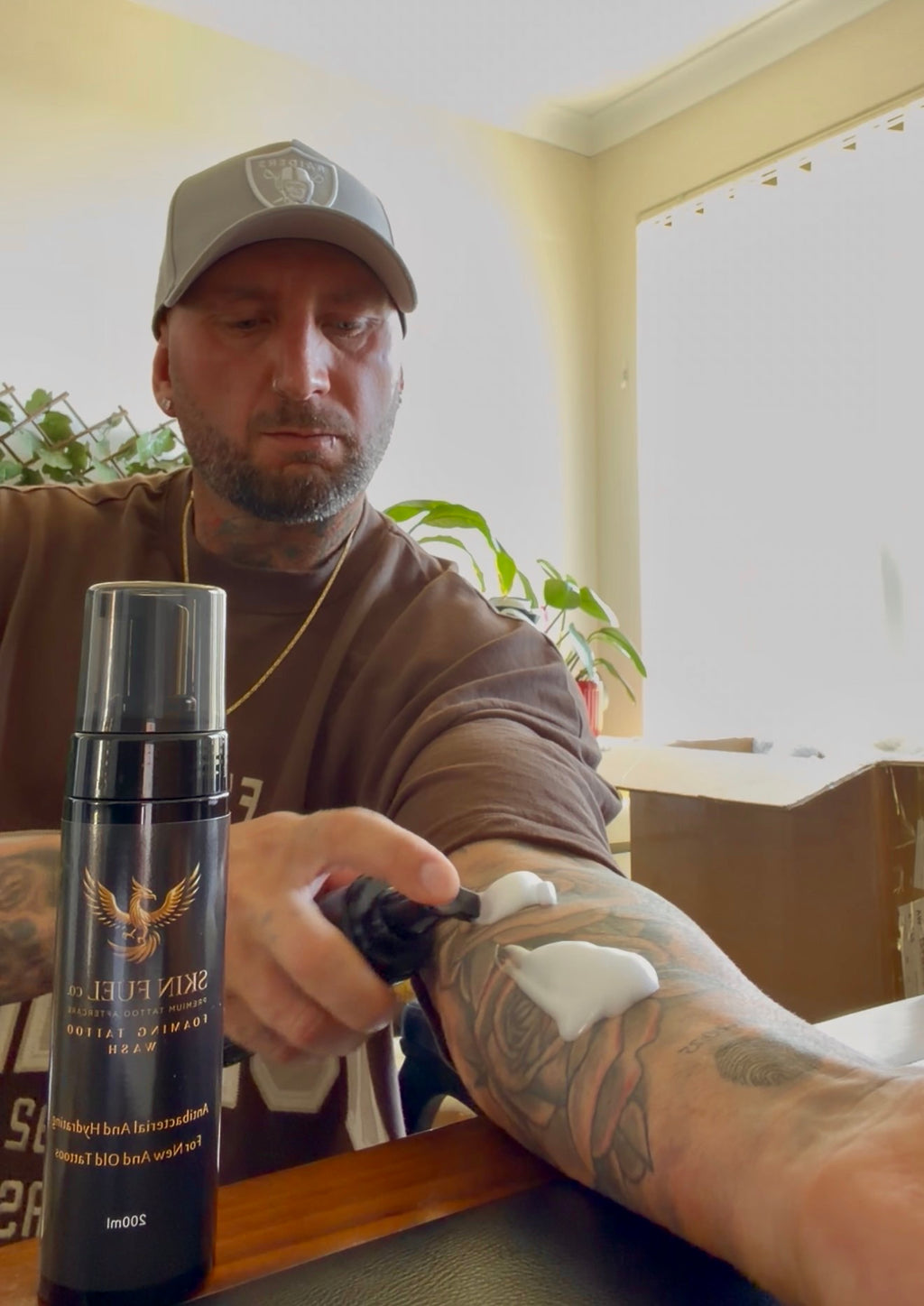 Anti-Bacterial Tattoo Foam Wash